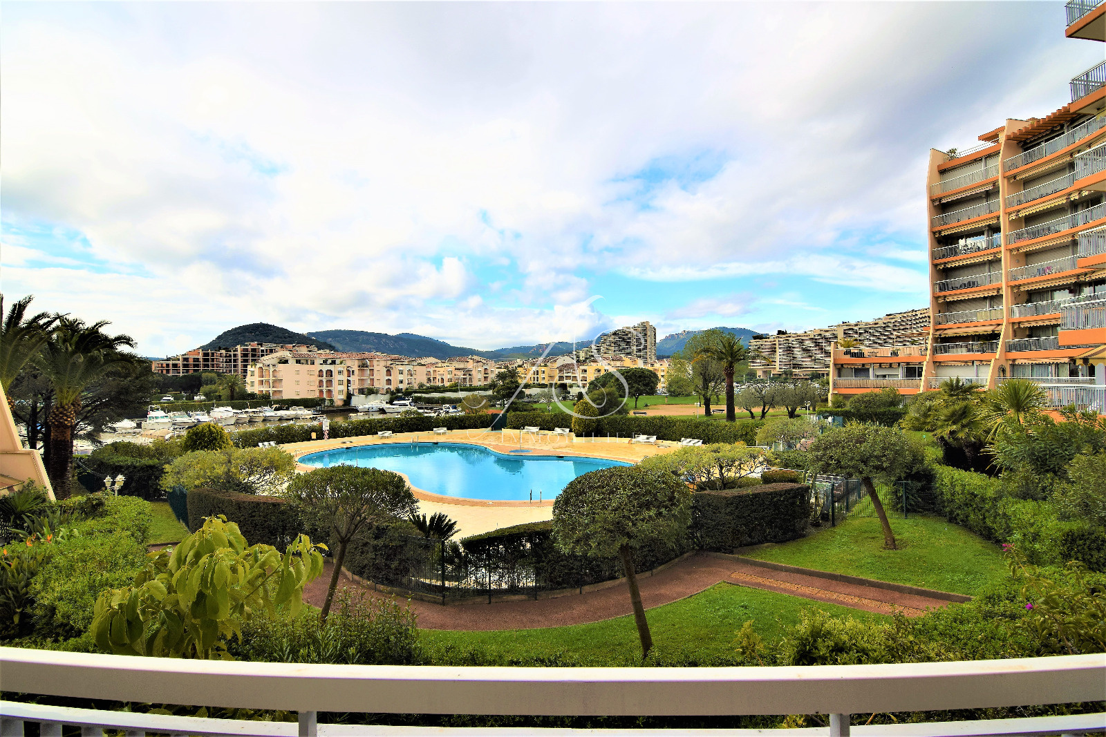 location 2 pièces vue Marina, Cannes Marina Mandelieu